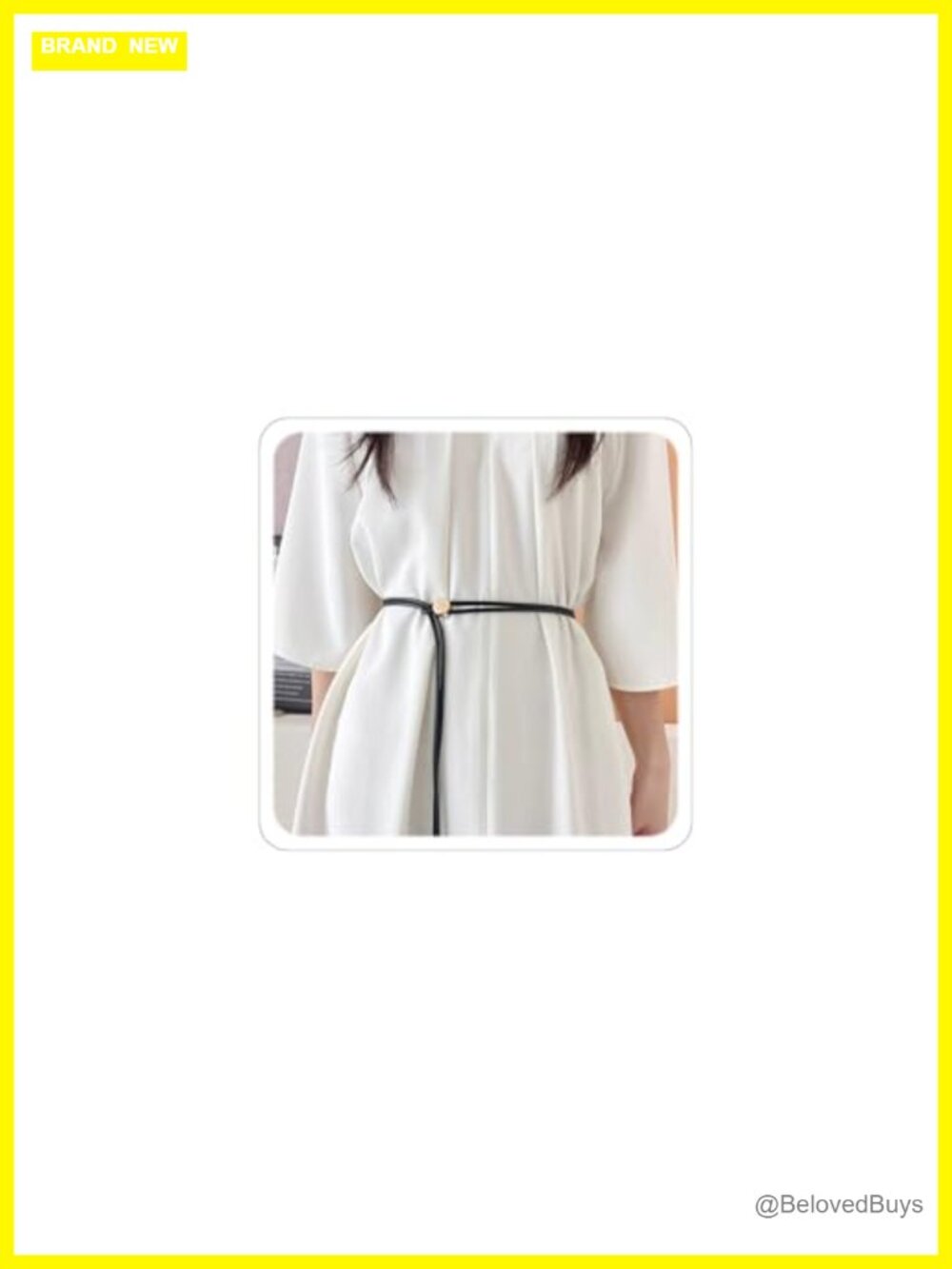 Faux Leather Rope Tie Belt for Women Thin Adjustable Renaissance Waist Belt